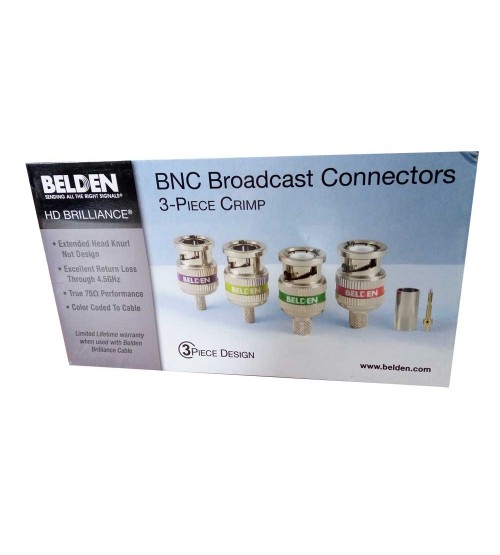 Belden Connector BNC Crimp for Video Cable